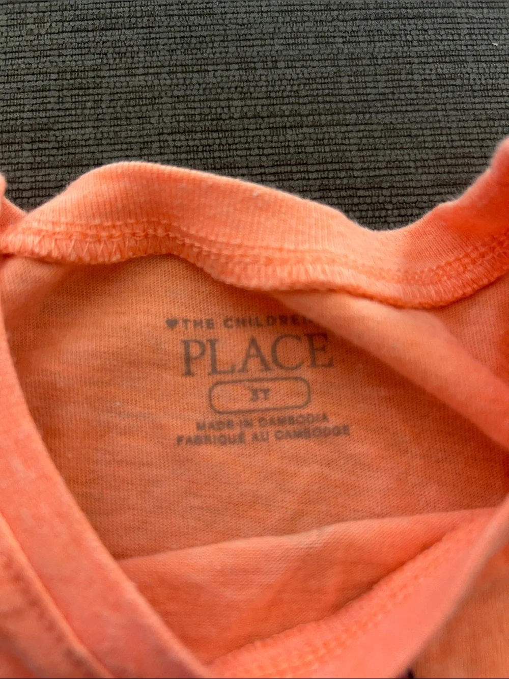 5/$20 The childrens place T-Shirt “A for adorable” size 3T